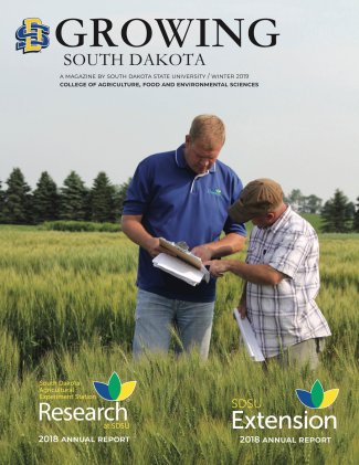 "Cover of Growing South Dakota Magazine"