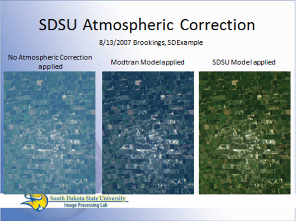 SDSU Atmospheric Correction