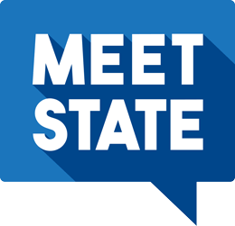 Meet State logo
