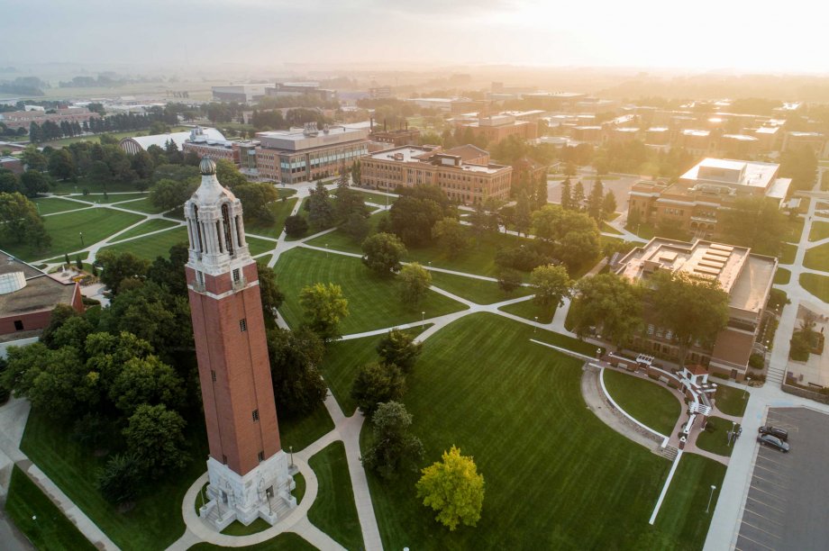 campanile from above