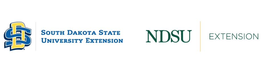 SDSU and NDSU Extension Logos