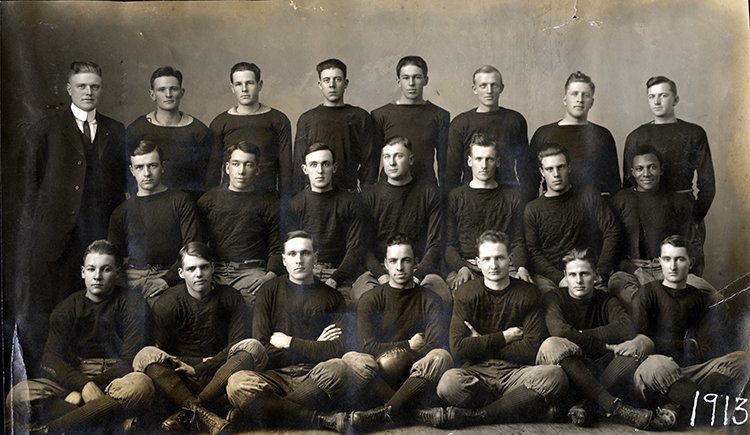 1913 Jackrabbit Football Team photograph