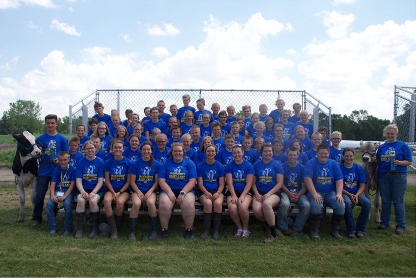 Dairy Camp attendees