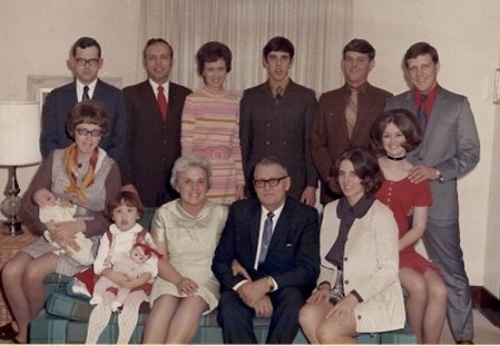 HJ Schulte Family December 1970