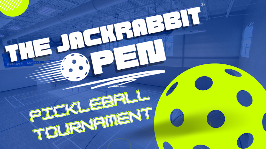 Jackrabbit Open Pickleball Tournament Logo