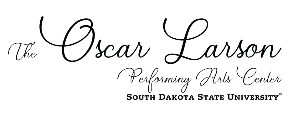The Oscar Larson Performing Arts Center South Dakota State University black