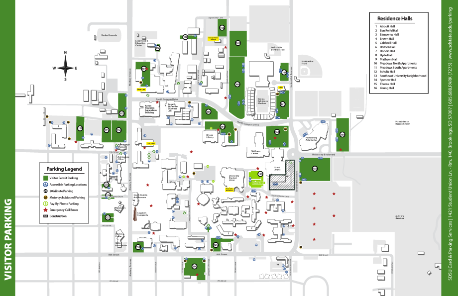 Digital Parking Map for Visitor parking