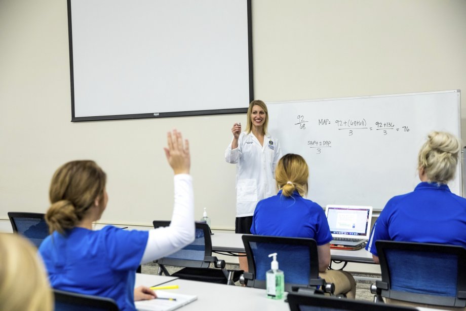 nurse education in classroom