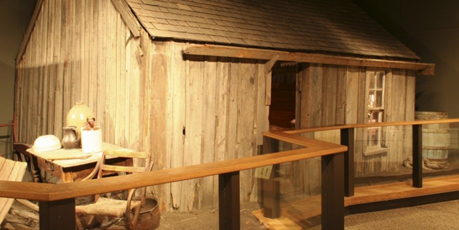 South Dakota Claim Shanty in Ag Heritage Museum