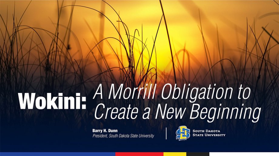 Wokini: A Morrill Obligation to Create a New Beginning