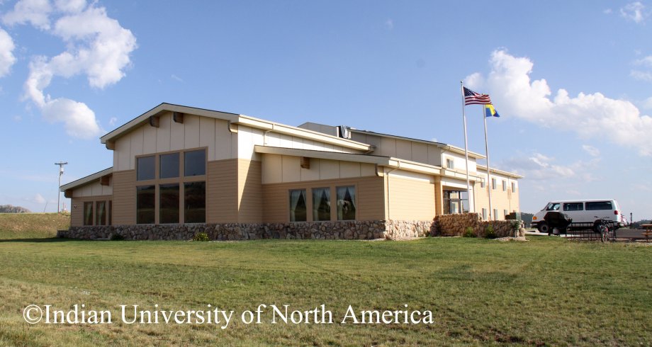 "The Indian University of North America facility outside view"