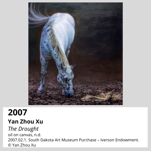 Image rights pending: Yan Zhou Xu The Drought oil on canvas, n.d. South Dakota Art Museum Collection, 2007.02.1. South Dakota Art Museum Purchase-Iverson Endowment.