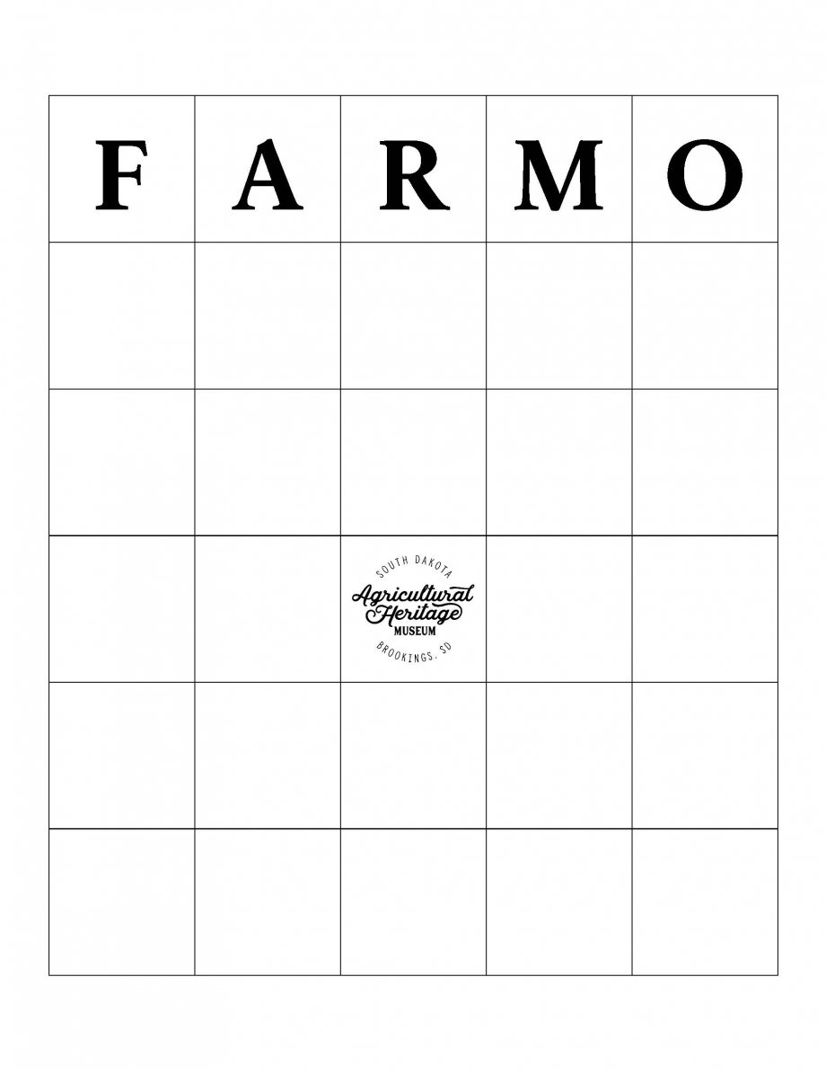 "Blank FARMO Card"