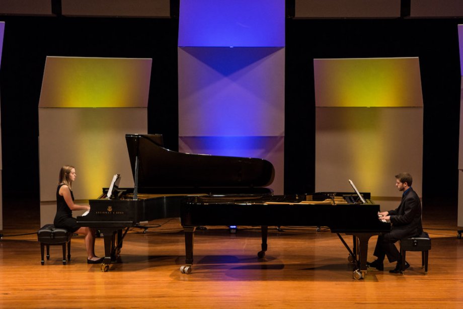 Piano Duo in Larson Hall