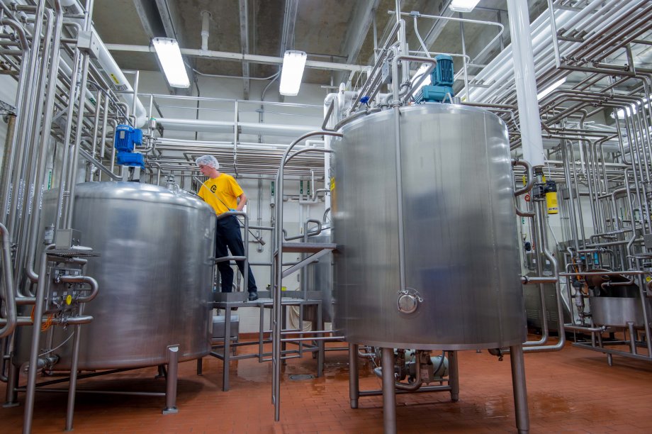 Davis Dairy Plant Milk Processing