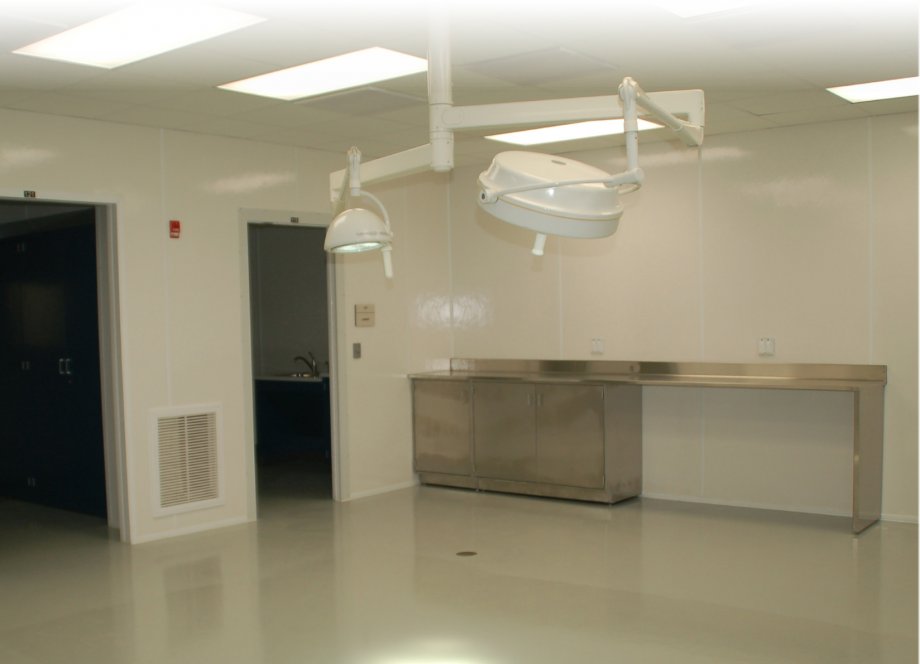 "Swine facility 3 surgical suite"