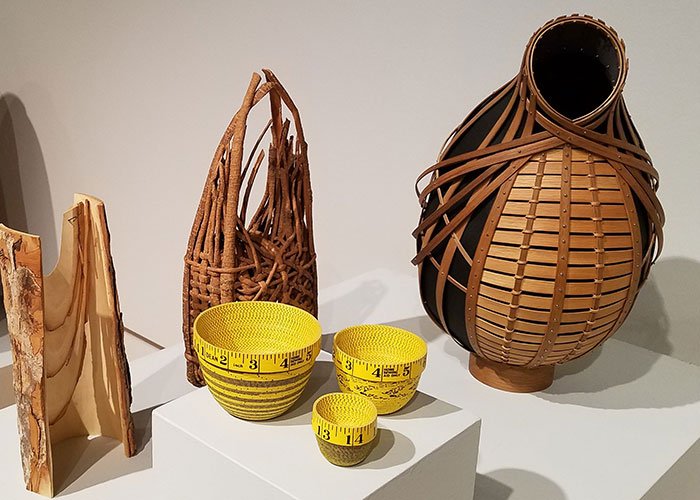 Baskets in "Rooted, Revived, Reinvented: Basketry in America"