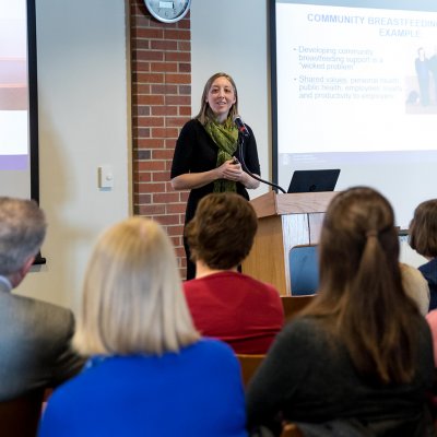 Rebecca Kuehl delivered the David Fee Memorial Lecture