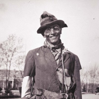 Ben Reifel at Hobo Day, 1931