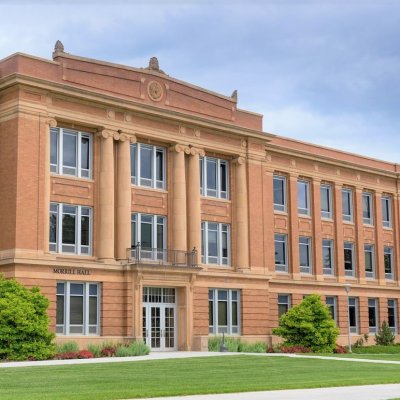 The facade of Morrill Hall, Administrative Building.