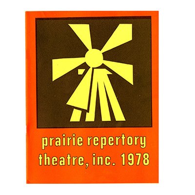 Prairie Repertory Theater 1978 Program