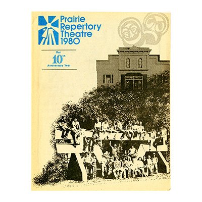 Prairie Repertory Theater 1980 Program