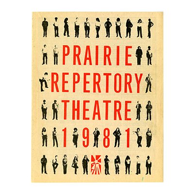 Prairie Repertory Theater 1981 Program