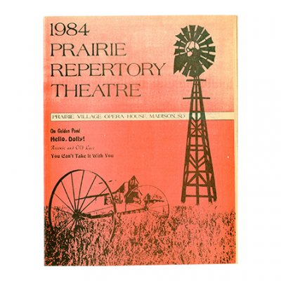 Prairie Repertory Theater 1984 Program