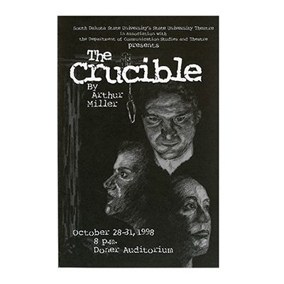 State University Theater 1998 Program for the play The Crucible