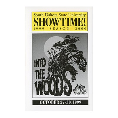 State University Theater 1999 Program for the play Into the Woods