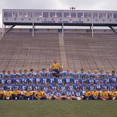 1972 Jackrabbit Football Team photograph in Coughlin Alumni Stadium