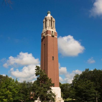 Campanile in the summer time.