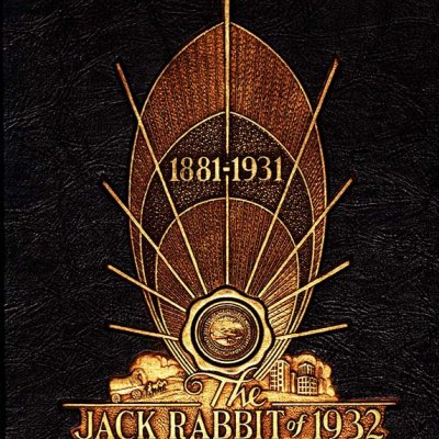 1932 Jackrabbit yearbook cover