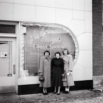 Marge's Candy Shoppe, Brookings, South Dakota, 1950