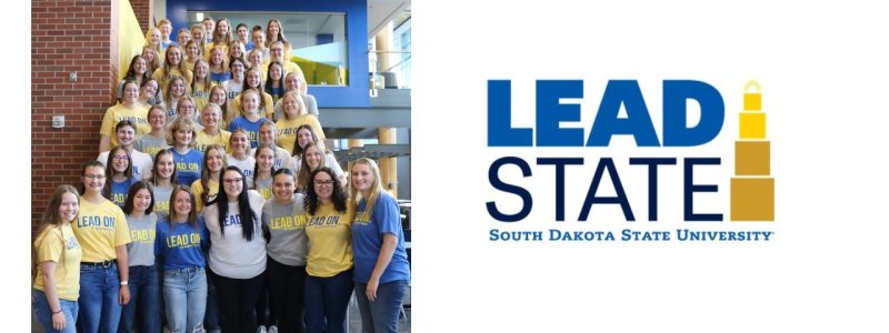 LeadState participants from the fall 2022 cohort alongside the LeadState logo