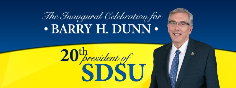 Dunn Banner for Inauguration
