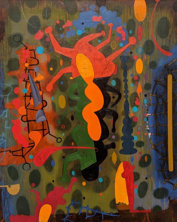 Jeff Freeman, abstract painting