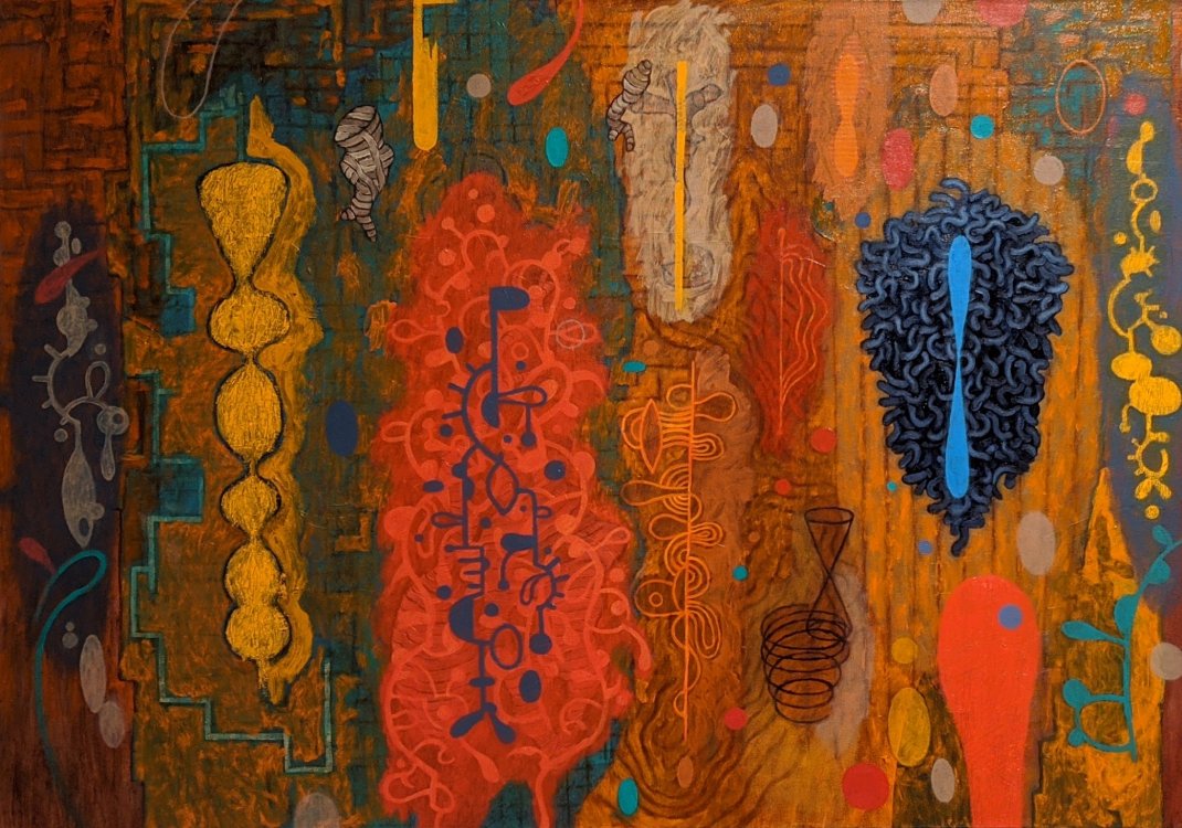 Jeff Freeman, abstract painting
