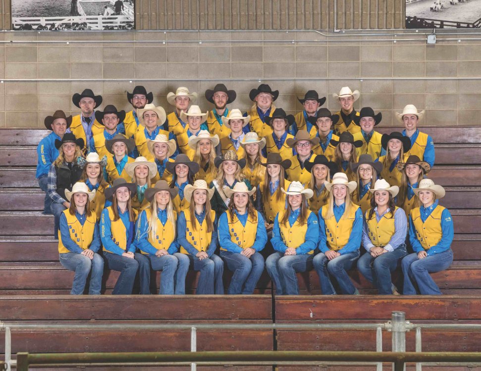 The SDSU Rodeo Team.
