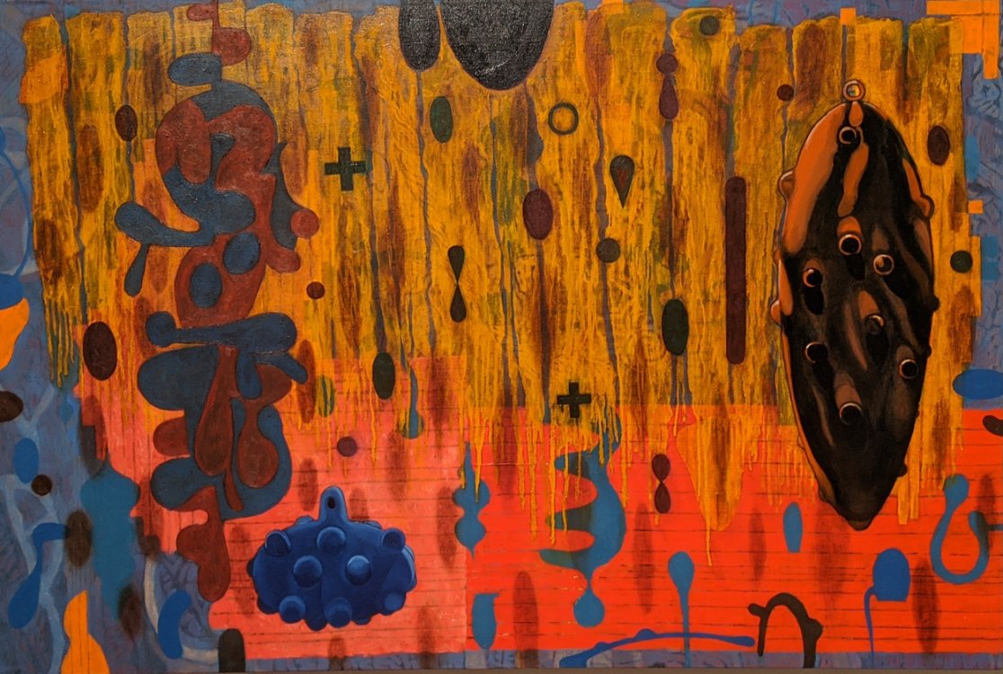 Jeff Freeman abstract painting