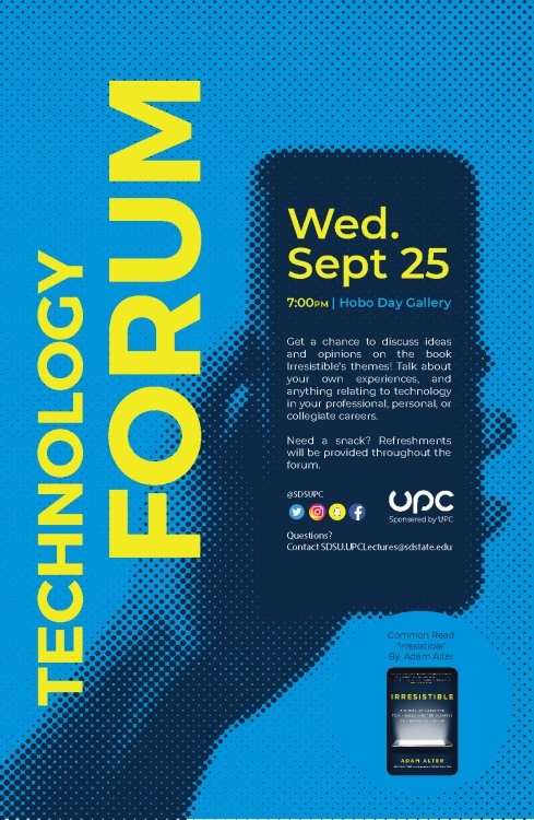 11x17 Technology Forum poster
