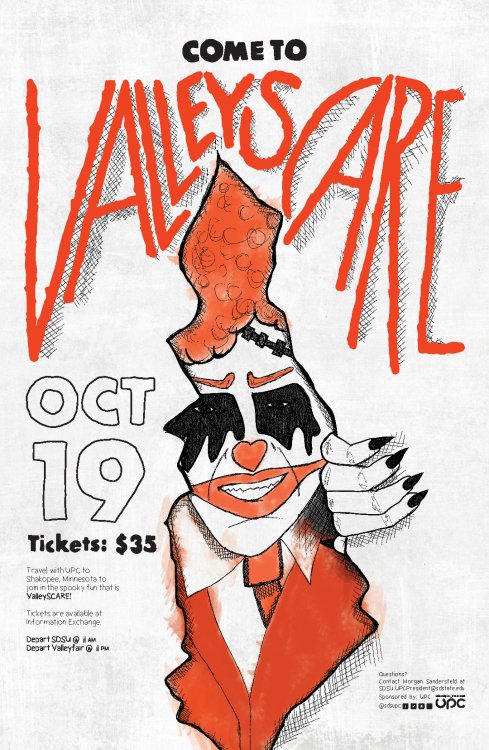 11x17 ValleySCARE poster
