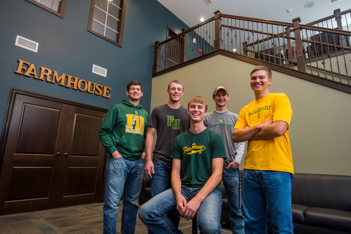 Farmhouse is a fraternity at SDSU.