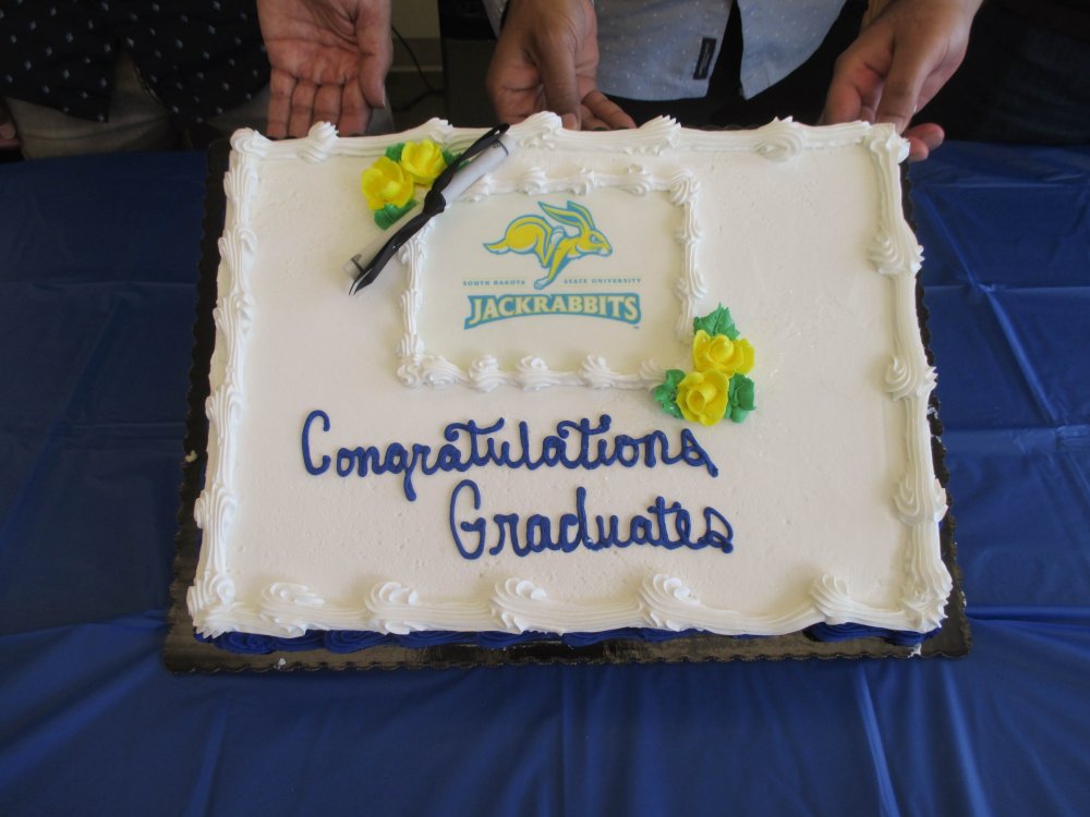 Graduation Cake with the Jackrabbit