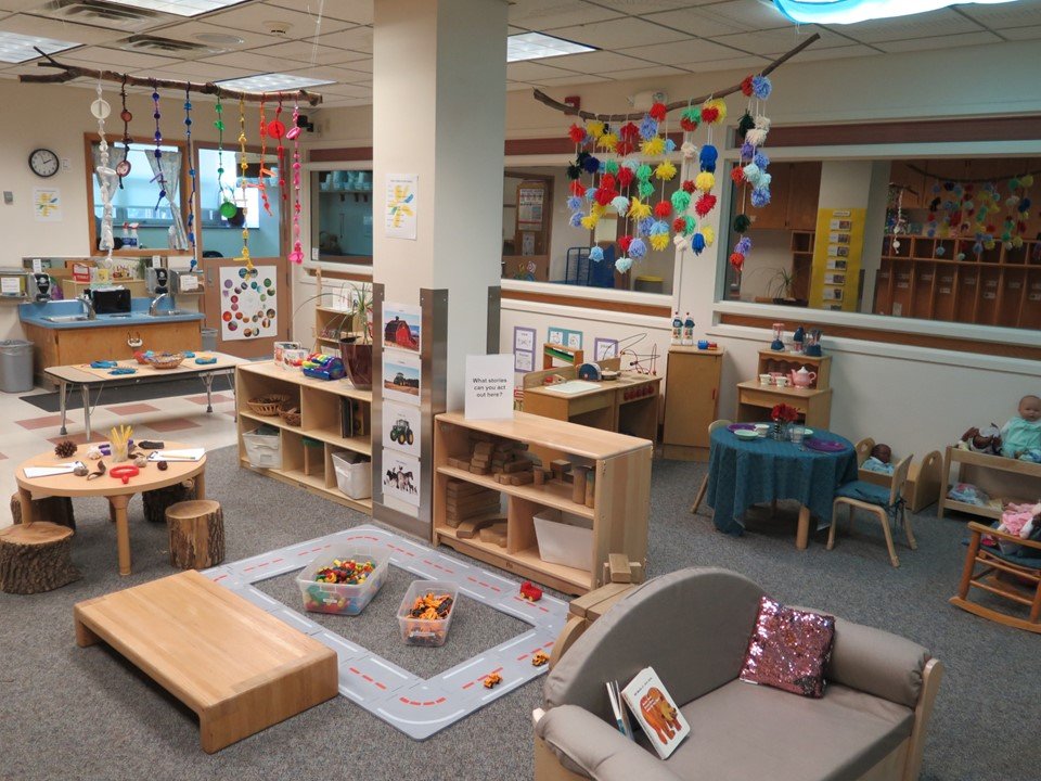 Another perspective of the Toddler Classroom.