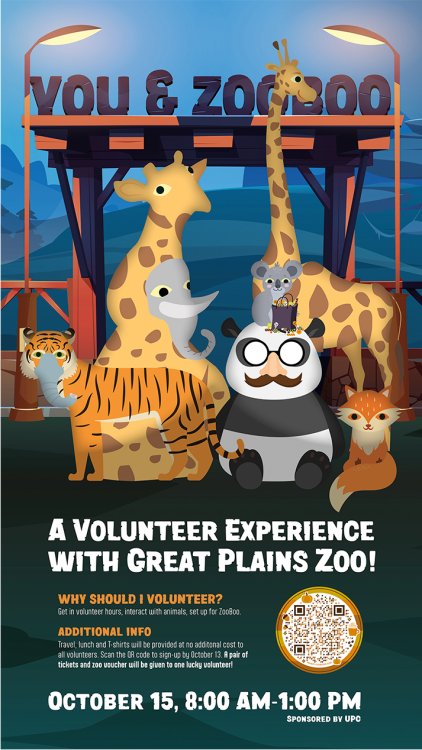 UPC ZooBoo Event Ad
