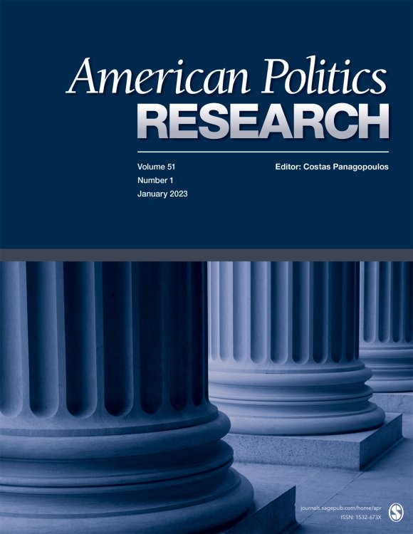 American politics research journal cover