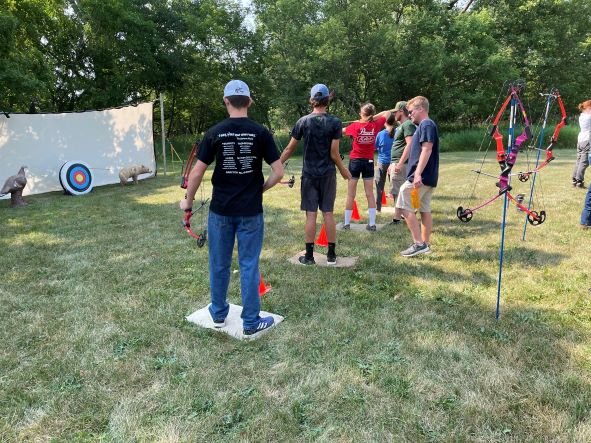 Archery at the NR Camp