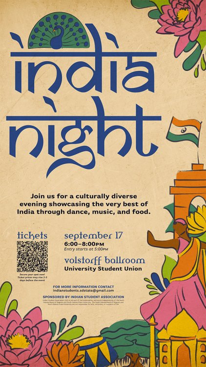 India Night Poster