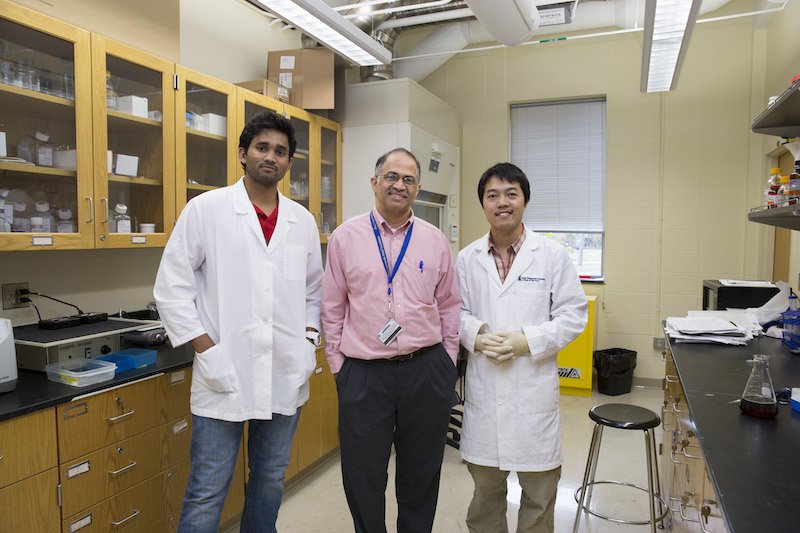 Dr. Gunaje and students
